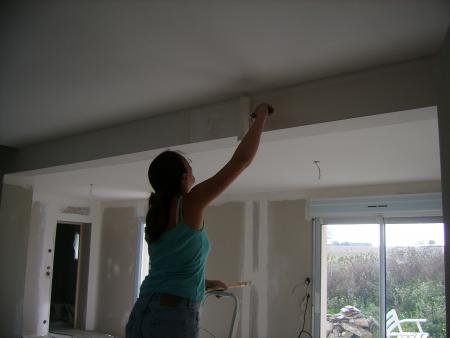 On d�bute la peinture